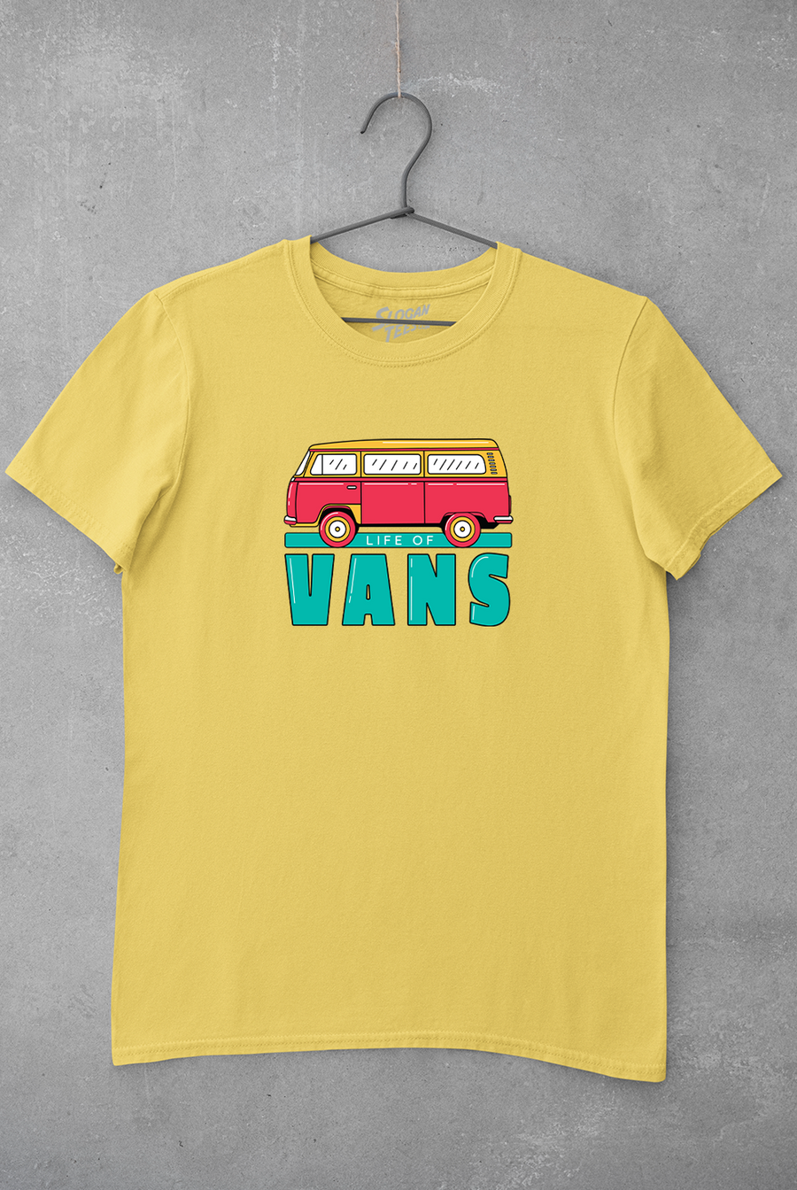 Vans store sunflower tee