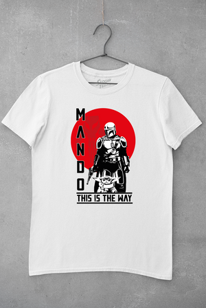 Mandalorian Inspired Tee - Sun Design