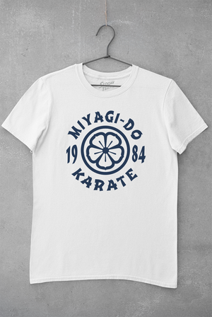 Cobra Kai Inspired Tee - Miyagi-Do Lotus Design